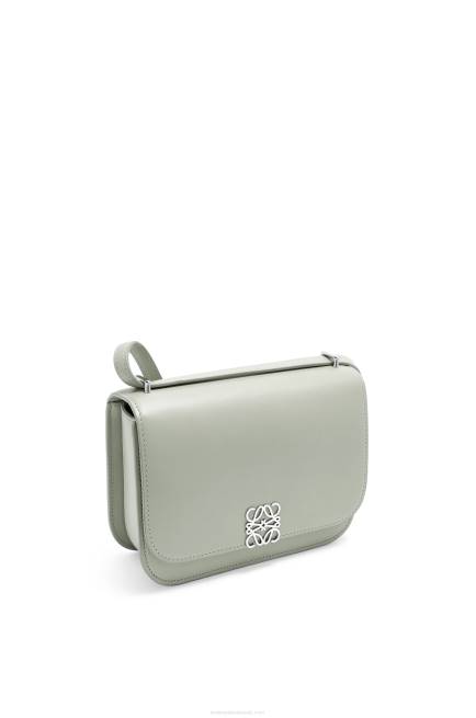 Ash Grey Goya bag in silk calfskin Loewe 84PR507 Women