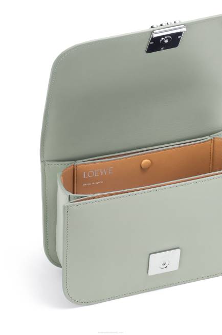 Ash Grey Goya bag in silk calfskin Loewe 84PR507 Women