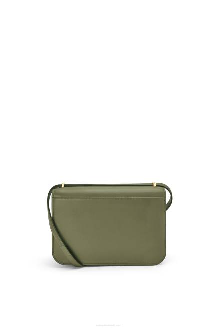 Avocado Green Goya bag in silk calfskin Loewe 84PR301 Women