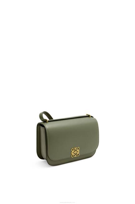 Avocado Green Small Goya bag in silk calfskin Loewe 84PR307 Women
