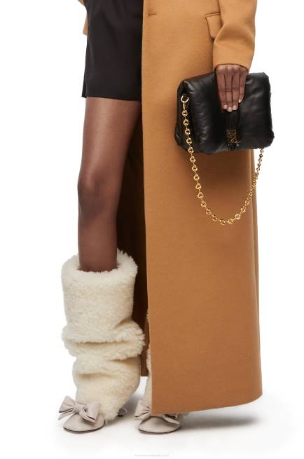 Black Puffer Goya bag in shiny nappa lambskin Loewe 84PR385 Women
