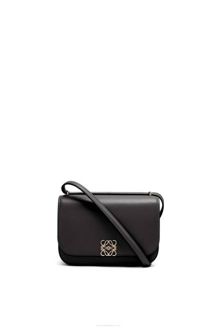 Black Small Goya bag in silk calfskin Loewe 84PR269 Women