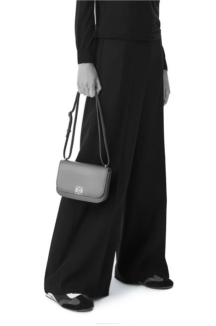 Black Small Goya bag in silk calfskin Loewe 84PR269 Women