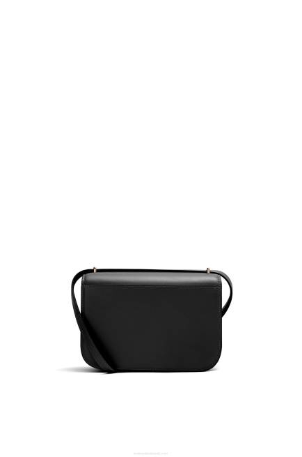 Black Small Goya bag in silk calfskin Loewe 84PR269 Women