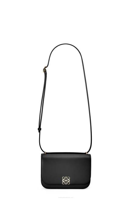 Black Small Goya bag in silk calfskin Loewe 84PR269 Women