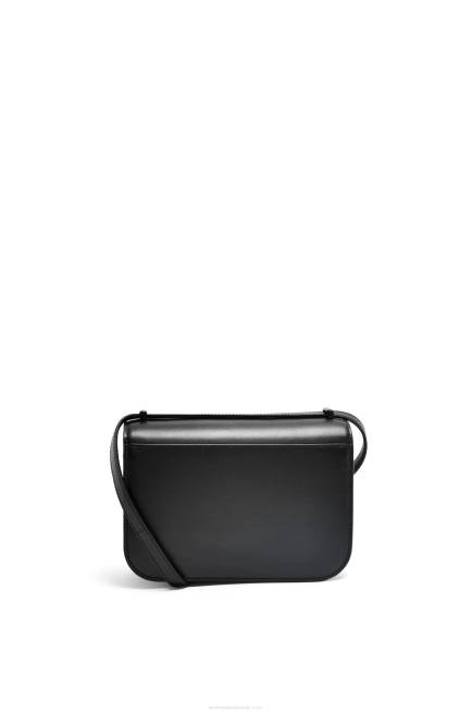 Black Small Goya bag in silk calfskin Loewe 84PR456 Women