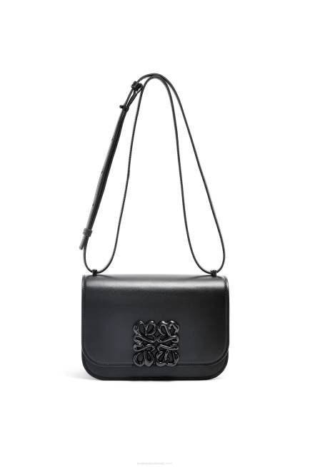 Black Small Goya bag in silk calfskin Loewe 84PR456 Women