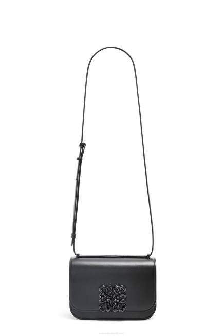 Black Small Goya bag in silk calfskin Loewe 84PR456 Women
