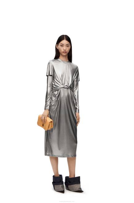 Camel Mini Puffer Goya bag in shiny nappa lambskin Loewe 84PR245 Women