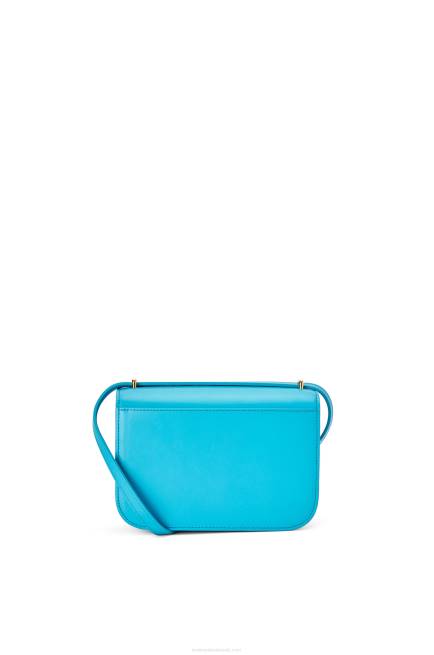 Cyan Small Goya bag in silk calfskin Loewe 84PR309 Women