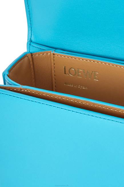 Cyan Small Goya bag in silk calfskin Loewe 84PR309 Women