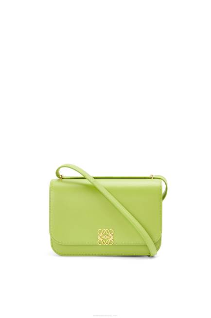 Green Bean Goya bag in silk calfskin Loewe 84PR509 Women