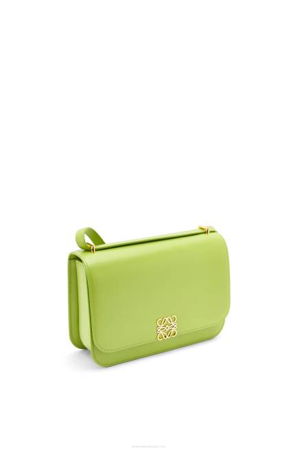Green Bean Goya bag in silk calfskin Loewe 84PR509 Women