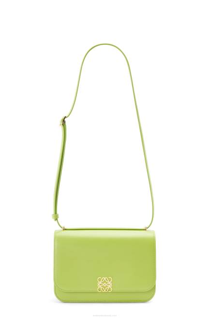 Green Bean Goya bag in silk calfskin Loewe 84PR509 Women