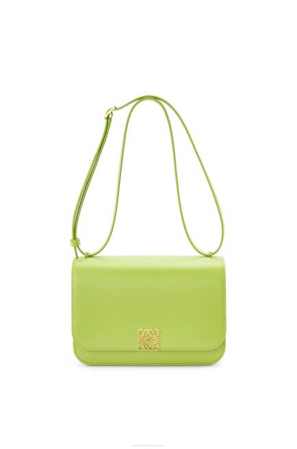 Green Bean Goya bag in silk calfskin Loewe 84PR509 Women