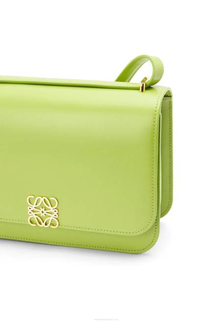 Green Bean Goya bag in silk calfskin Loewe 84PR509 Women