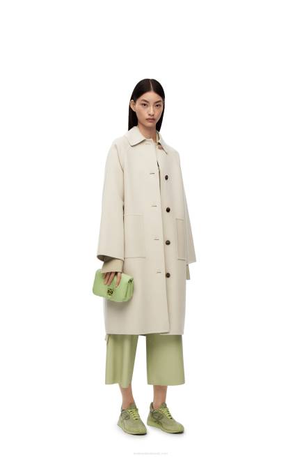 Light Pale Green Mini Puffer Goya bag in shiny nappa lambskin Loewe 84PR247 Women