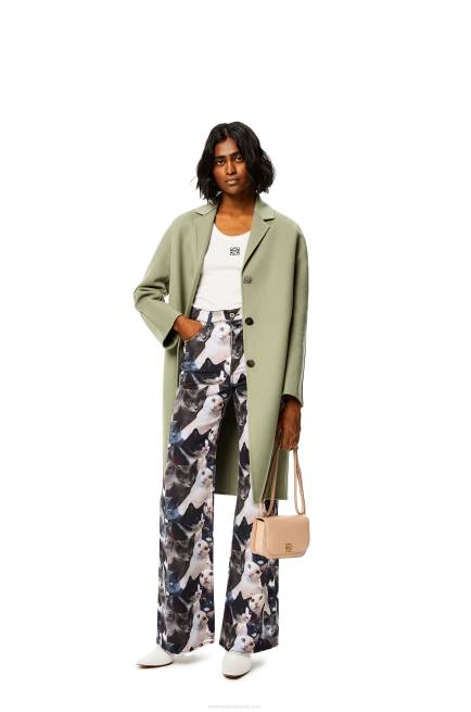 Nude Small Goya bag in silk calfskin Loewe 84PR493 Women