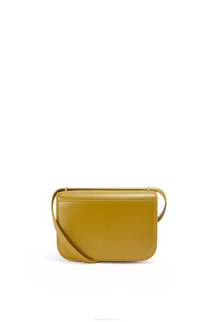 Ochre Small Goya bag in silk calfskin Loewe 84PR496 Women