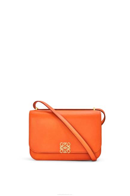 Orange Goya bag in silk calfskin Loewe 84PR494 Women