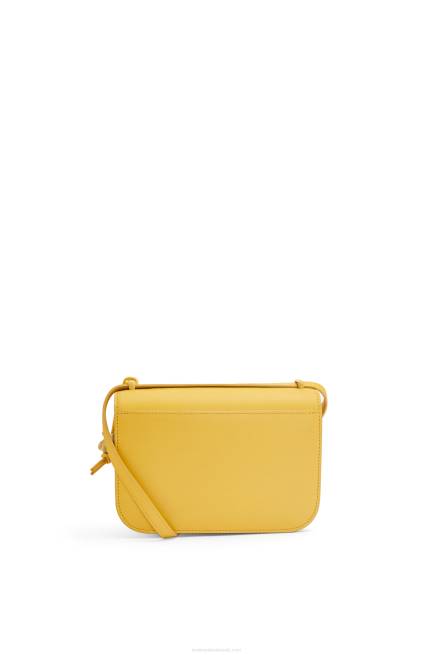 Pale Yellow Glaze Small Goya bag in silk calfskin Loewe 84PR263 Women