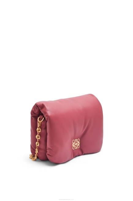 Plumrose Puffer Goya bag in shiny nappa lambskin Loewe 84PR489 Women