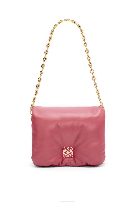 Plumrose Puffer Goya bag in shiny nappa lambskin Loewe 84PR489 Women