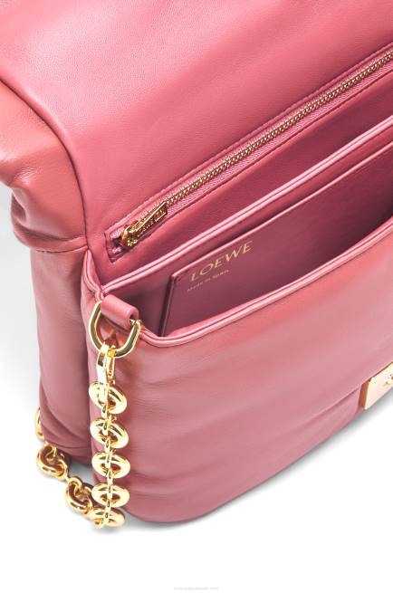 Plumrose Puffer Goya bag in shiny nappa lambskin Loewe 84PR489 Women
