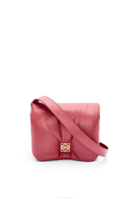 Plumrose Puffer Goya bag in shiny nappa lambskin Loewe 84PR489 Women