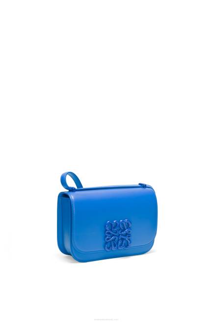 Scuba Blue Small Goya bag in silk calfskin Loewe 84PR481 Women