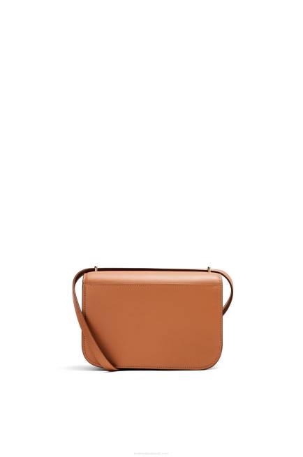 Tan Small Goya bag in silk calfskin Loewe 84PR280 Women