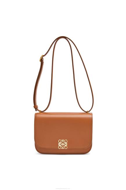 Tan Small Goya bag in silk calfskin Loewe 84PR280 Women