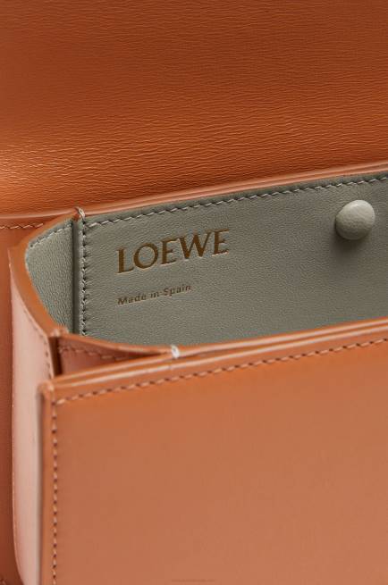 Tan Small Goya bag in silk calfskin Loewe 84PR280 Women