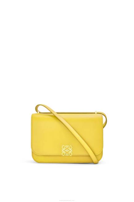 Yellow Goya bag in silk calfskin Loewe 84PR302 Women