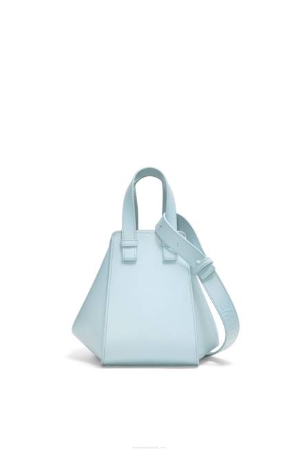 Aquamarine Hammock compact bag in satin calfskin Loewe 84PR460 Women