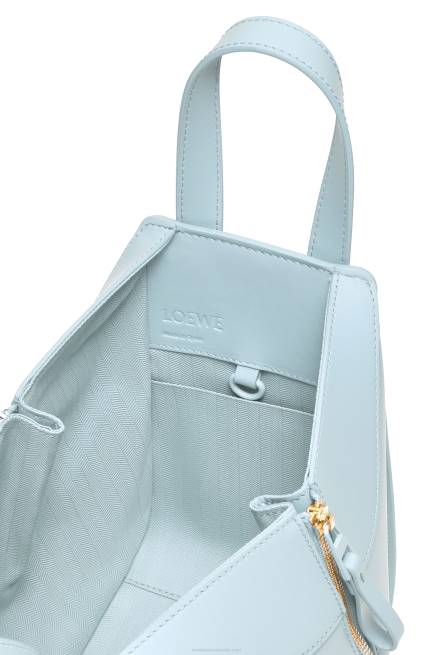 Aquamarine Hammock compact bag in satin calfskin Loewe 84PR460 Women