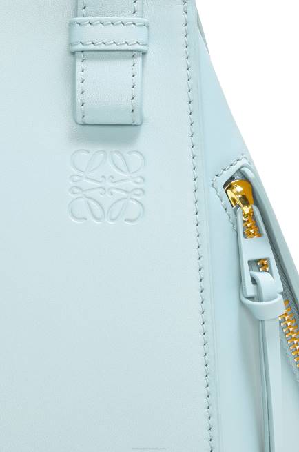 Aquamarine Hammock compact bag in satin calfskin Loewe 84PR460 Women