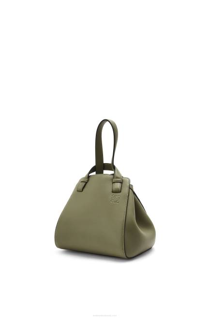Avocado Green Hammock Nugget bag in nappa calfskin Loewe 84PR519 Women