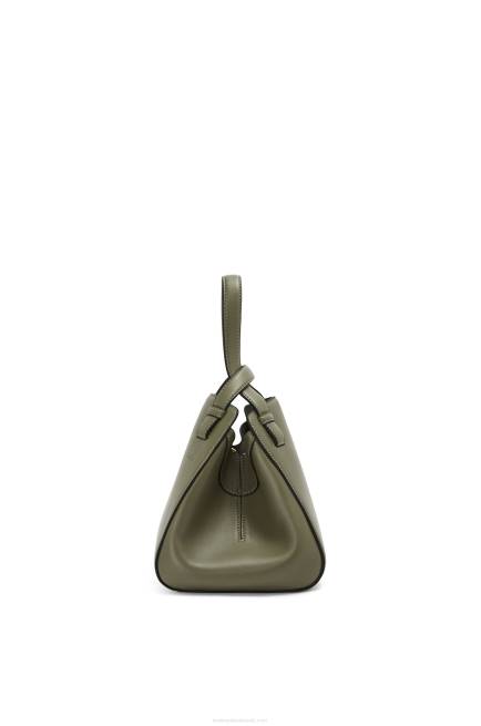 Avocado Green Hammock Nugget bag in nappa calfskin Loewe 84PR519 Women