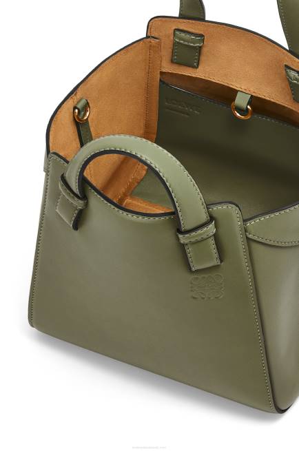 Avocado Green Hammock Nugget bag in nappa calfskin Loewe 84PR519 Women