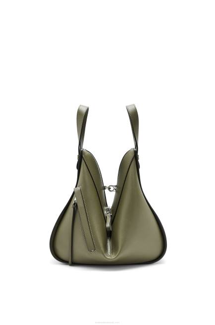 Avocado Green Small Hammock bag in classic calfskin Loewe 84PR524 Women
