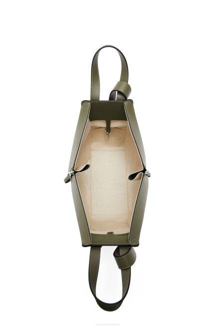 Avocado Green Small Hammock bag in classic calfskin Loewe 84PR524 Women