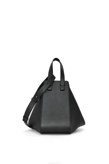 Black Small Hammock bag in classic calfskin Loewe 84PR341 Women