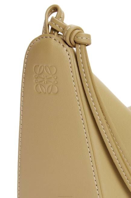Clay Green Mini Hammock Hobo bag in classic calfskin Loewe 84PR325 Women