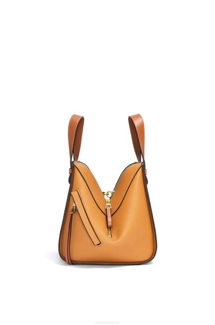 Light Caramel Compact Hammock bag in soft grained calfskin Loewe 84PR407 Women