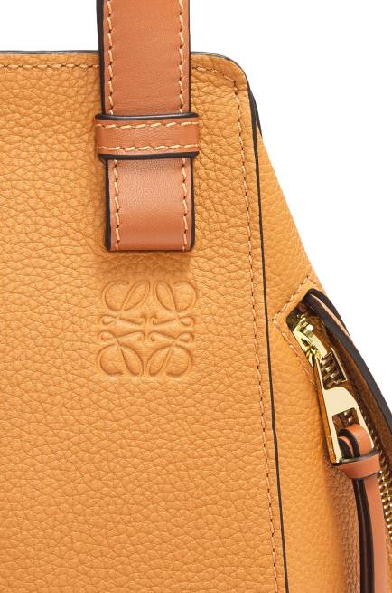 Light Caramel Compact Hammock bag in soft grained calfskin Loewe 84PR407 Women