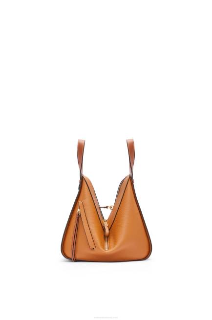 Light Caramel Small Hammock bag in soft grained calfskin Loewe 84PR439 Women