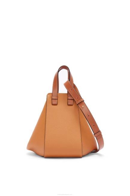 Light Caramel Small Hammock bag in soft grained calfskin Loewe 84PR439 Women