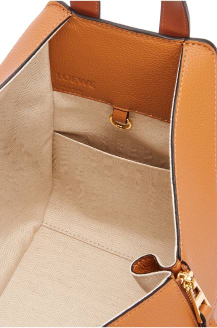 Light Caramel Small Hammock bag in soft grained calfskin Loewe 84PR439 Women