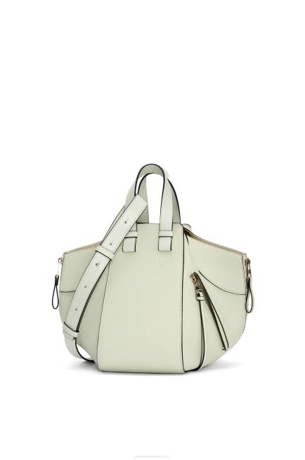 Light Celadon Small Hammock bag in soft grained calfskin Loewe 84PR370 Women